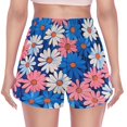 thumbnail image 3 of FORMRS Womens Swim Shorts Mesh Liner Quick Dry Casual Beach Board Bottom with Pockets, Sizes S-2XL, Pink Flowers Pattern, 3 of 9