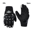 thumbnail image 2 of ziyahi Bike Gloves With Rough Texture For Enhanced Grip And Control • Breathable Perforations For Comfort white 2XL, 2 of 6
