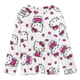 thumbnail image 2 of Hello Kitty Women's Pajama Sets Long Sleeve Pajamas Top And Pants Sleepwear Nightwear Soft Pjs Lounge Sets, 2 of 8