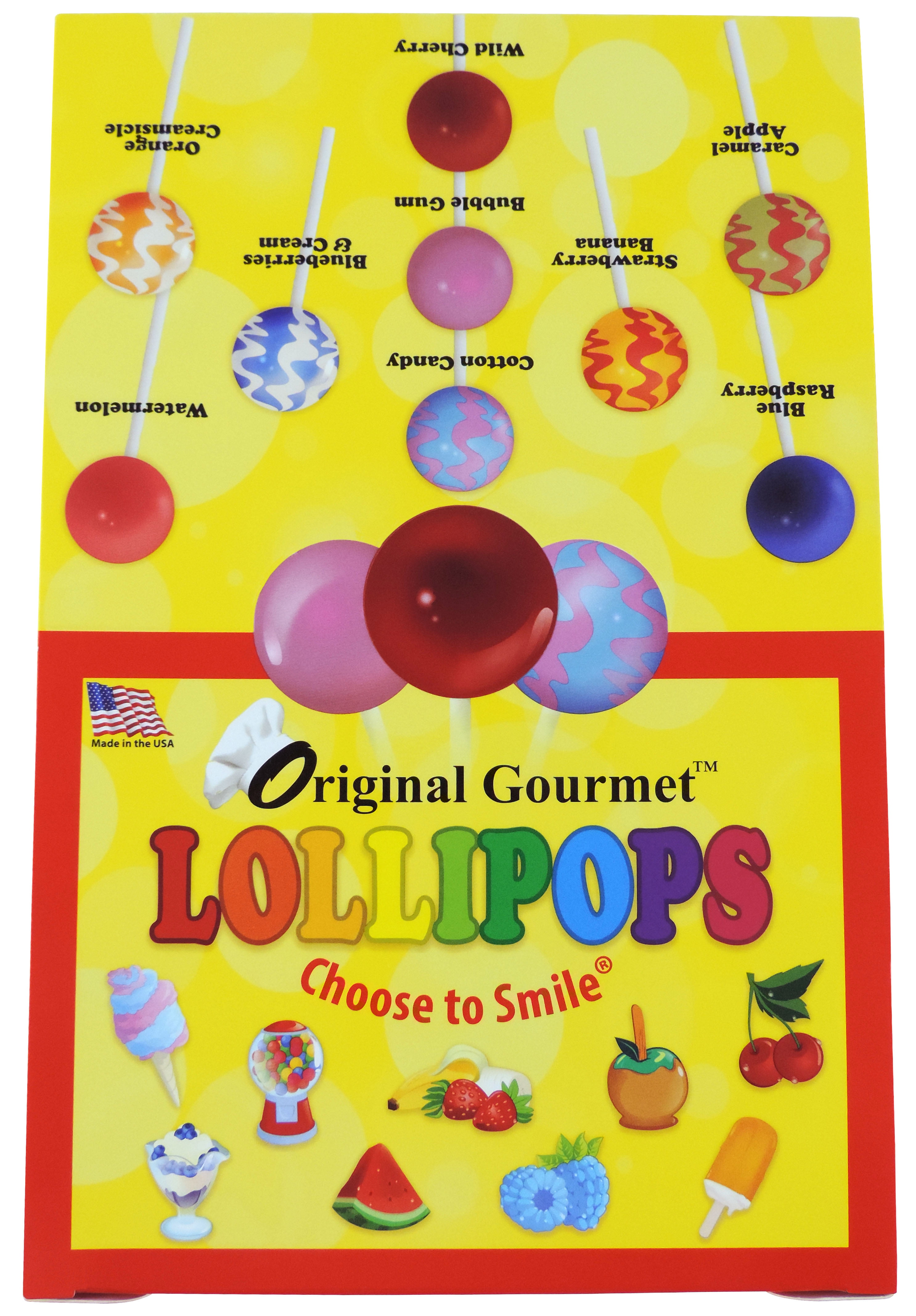 ORIGINAL GOURMET LOLLIPOPS Suckers Individual Candy-Various Flavors *YOU  CHOOSE*