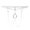 White, variant on Lingerie for Women Men's Solid Color Ring Hollow Underwear Thong Elegant Breathable Comfort for Everyday Wear White One Size