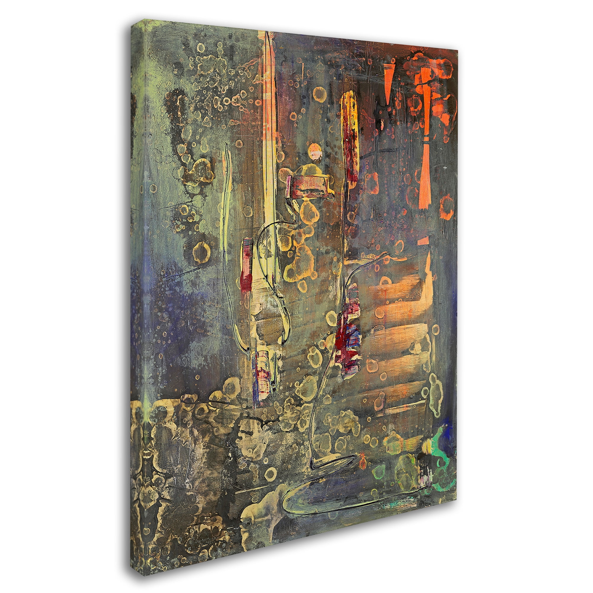 Trademark Fine Art "Into The Dark" Canvas Art by Pat Saunders-White