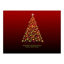 UYUH Waterproof Christmas Placemats for Dining Table 32 x 21 cm Festive Holiday Table Mats with Snowflake Design, Washable & Non-Slip for Winter, Xmas, New Year Decor