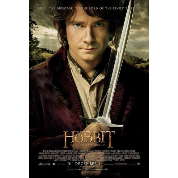 The Hobbit: An Unexpected Journey Movie Poster Print (27 x 40) - Item # MOVGB10505