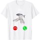 thumbnail image 1 of Fih Caliing Remind Me Message Decline Accept Phone Call Fish Camiseta, 1 of 2