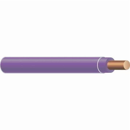 Southwire THHN Building Wire, Copper, 14 AWG, 1C, Purple, Solid, 500 ft 21124301