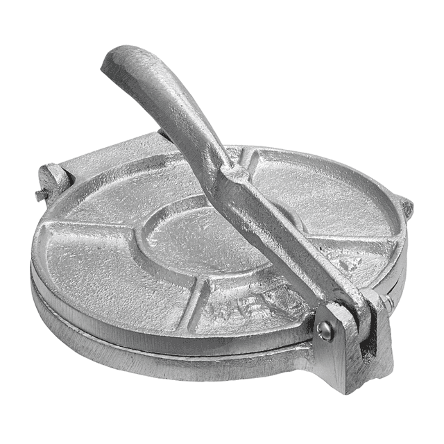 Prensa para tortillas 18cm aluminio fundido tortilladora manual