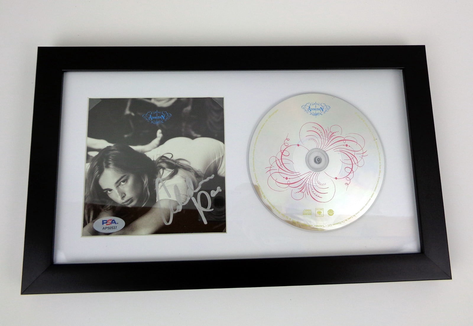 Addison Rae Signed Autograph Addison CD Framed PSA/DNA COA B - Walmart.com
