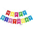 thumbnail image 2 of Banderines de feliz cumpleaños, banderines de cumpleaños arcoíris para suministros de fiesta, ceremonias, decoraciones para dormitorios de cocina, niños y niñas, 2 of 5