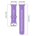 thumbnail image 4 of Correa Reloj Muñeca Correas Silicona Ajustables para Huawei Watch Fit 3, 4 of 9