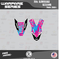 thumbnail image 4 of Kalair GFX Graphics Kit for Kawasaki KLX110 (2010-2023) Warfare Series, 4 of 5