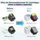 thumbnail image 4 of Cartucho de tinta Penguin 63XL negro para HP Officejet 3830 5212, 4 of 7