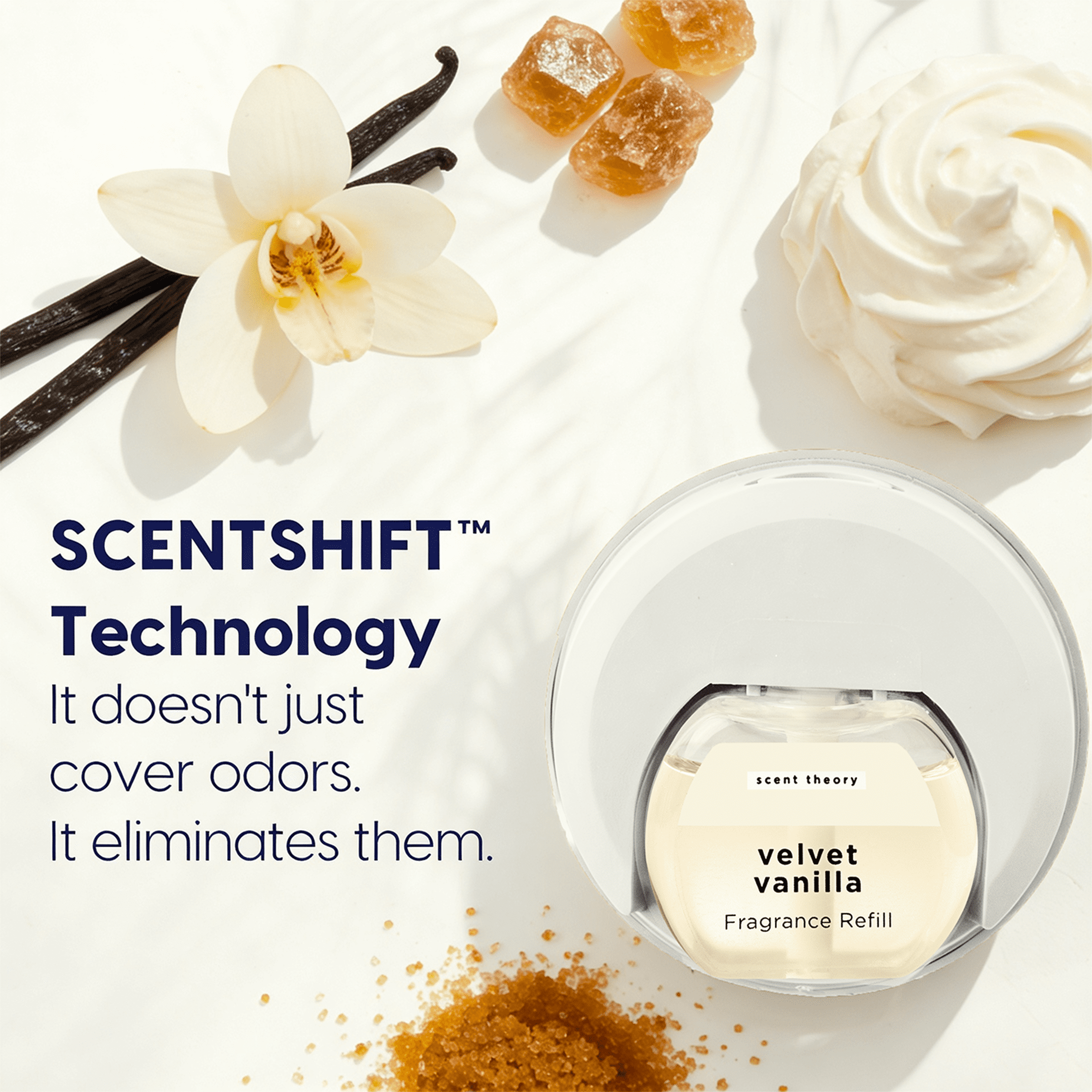 Scent Theory Fragrance Diffuser Refills, Velvet Vanilla, 0.67 oz, 2 Pack