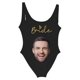 thumbnail image 1 of MKLEKYY Trajes De Baño Mujer Completo Women Fashion Diy Letter Print Piece Swimsuit Sexy Bikini Swimwear Bathing Sleeveless Backless Swimsuit 625, 1 of 3
