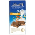 thumbnail image 1 of Lindt SWISS CLASSIC Crunchy Milk Chocolate Bar, 100 Grams, 1 of 4