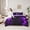 Purple, variant on Manfei Gamepad Bedding Sets Twin Size for Teens, Square Geometric Bed in a Bag Twin size, Game Console Reversible Comforter Sets with Sheets, Breathable Room Decoration, 7pcs