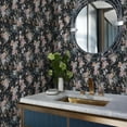 thumbnail image 4 of Abyssaly Flower Peel and Stick Wallpaper Colorful Floral Adhesive Removable Wallpaper Peel and Stick for Home Bedroom Cabinets Thicken 17.5-in x 118-in, 4 of 9
