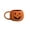 B, variant on Four Mini Pumpkin Face Desktop Cups Small Halloween Decor Ornaments For Tabletop Mantel Party Shelf Display
