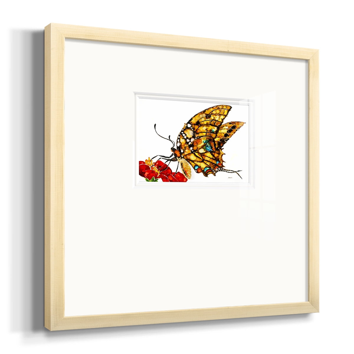 Wings II-Premium Framed Print