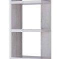 thumbnail image 3 of Benjara 71 Inch Wooden Open Back Display Cabinet with 5 Shelves, White, 3 of 5