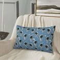 thumbnail image 5 of Salouo Cute Cartoon Astronaut Print Print Pillow Case Cover,Wrinkle-Free Bed Pillow Cover Pack of 1 Home Decor Fade-Resistant and Stain-Resistant ,Pillows Not Included -14"x20", 5 of 8