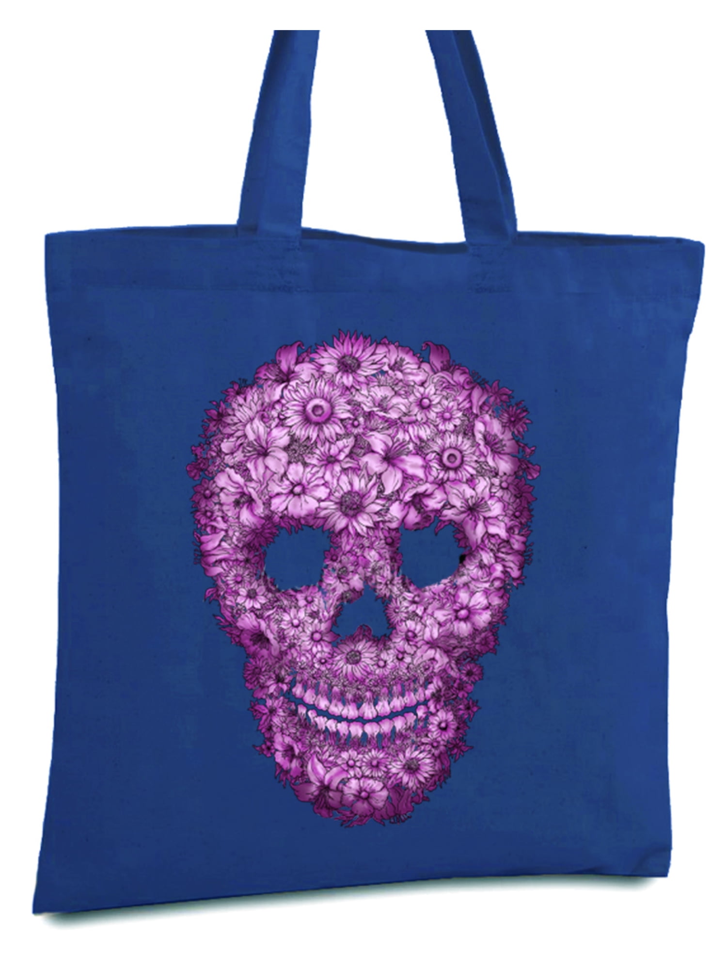 skull beach bag