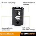 thumbnail image 2 of Juego de enchufes GEARWRENCH 84947N 39 piezas 1/2 Drive 6 Pt Impact, 2 of 9