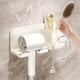 thumbnail image 1 of Zapatero para armario, organizadores y almacenamiento de armario, organización y almacenamiento, soporte para secador de pelo sin perforar, estante de almacenamiento para secador de pelo de baño, esta, 1 of 2