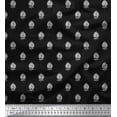 thumbnail image 1 of Soimoi Modal Satin Fabric Floral Block Fabric Prints by Yard 42 Inch Wide, 1 of 3