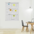 thumbnail image 5 of Acrylic Calendar Whiteboard Calendar Quarterly Planner Dry Erase Board 3 Month for Wall, 5 of 12