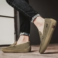 thumbnail image 6 of Men's Casual Loafers Slip On Leather Shoes Comfortable Driving Shoes Male Moccasins Classic Penny Loafer Flats Boat Shoes, 6 of 10