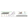 thumbnail image 2 of Zunammy Pilates Bar Stick Resistance Band for Portable Gym Home Fitness Exercise - Pink, 2 of 7