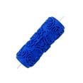 thumbnail image 4 of serony 5" Gaufré Modèle Peinture Rouleau Pinceau Outil pour Mur Bricolage Décor Bleu 6, 4 of 9