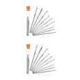 thumbnail image 4 of Inteprter Pack of 9 Stainless Steel Large Eye Professional Portable Needle Sewing Hand Embroidery Pants Household Stitching Escribe un 2Conjunto, 4 of 6