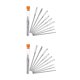 thumbnail image 2 of sweethay 9 Pieces Stainless Steel Large Eye Professional Shop Hand Sewing Needle Tailor Household Washable Embroidery Portable Escribe un 2piezas, 2 of 6