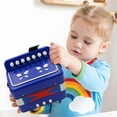 thumbnail image 4 of CHUANK Up to 30% off Accordion Children Accordion  Button Accordion 10 Keys with Shoulder Strap  Accordion Musical Instrument Gift for Beginners  Accordion Adults and Children from 3 Year, 4 of 9