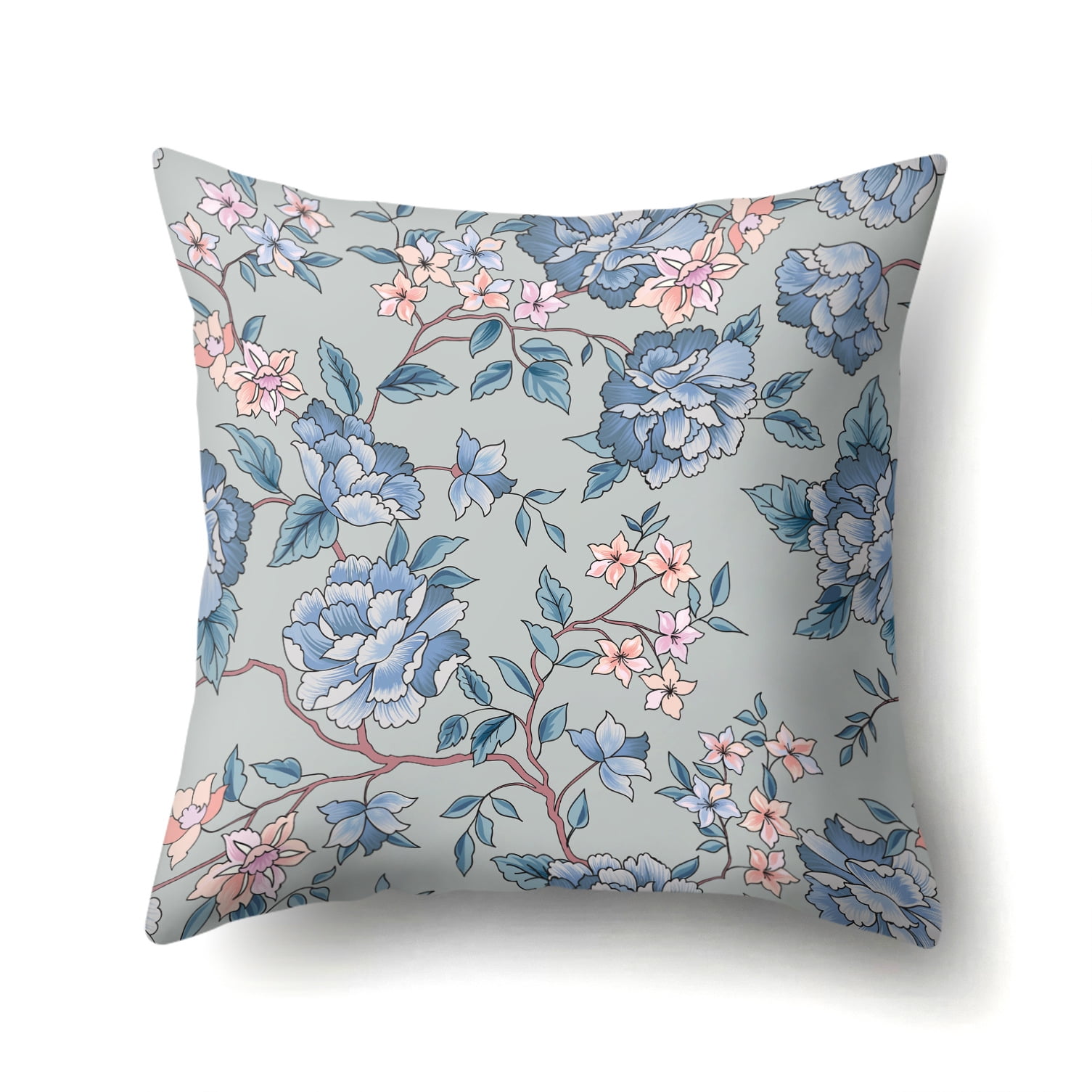 18" Fresh flowers Polyester Pillow Case Throw Cushion Cover Home Sofa Car Decor 18" Fresh flowers Polyester Pillow Case Throw Cushion Cover Home Sofa Car Decor