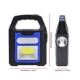 thumbnail image 3 of Advancent Linterna de alto brillo con carga USB, 3 modos, luz de trabajo portátil, reflector para reparación de automóviles, equipo para carpas Tipo 2 Rojo, 3 of 6