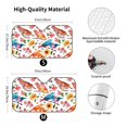 thumbnail image 5 of Yiaed Flowers Birds And Butterflies Print Car Windshield Sunshade Front Auto Car Front Window Sun Shade Foldable Sun Visor Shield Cover Auto Accessories for Sedan SUV Truck-Medium, 5 of 5