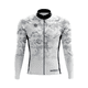 thumbnail image 2 of Maillot de ciclismo de invierno de manga larga para hombre, ropa de ciclismo de camuflaje, ropa térmica de malla/polar para primavera y otoño RIGHTTRACK, ropa para bicicleta de montaña, 2 of 5