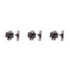 thumbnail image 5 of Speravity Cerradura de puerta Gabinete Armario Puerta Pestillo Colisión Cuenta Hebilla Resorte Colector de puerta, Plata Type1 NO1 Speravity CBP138167, 5 of 6