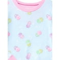 thumbnail image 2 of Sleep On It Girls Fitted Long Sleeve Top and Pants Pajamas with Scrunchie Set, 3-Piece, Sizes 4-14, 2 of 3