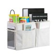 thumbnail image 1 of Blanc Organisateur de Chevet, Poches de Chevet Suspendre, Sac de Rangement Suspendre pour Table de Chevet, Poche de Rangement Chevet, pour Montre, T, 1 of 4