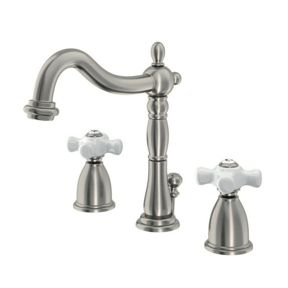 Kingston Brass Heritage KB197 Widespread Bathroom Faucet