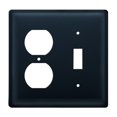 thumbnail image 3 of Village Wrought Iron EOS-87 Plain Outlet and Switch Cover - Black, 3 of 3