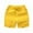 Yellow, variant on WOYY Toddler Boys Pull-On French Terry Shorts Solid Casual Active Beach Shorts, Sizes 1-8