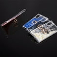 thumbnail image 6 of Waterfall Ring Liquid Sparkling Flowing Sand Tpu Case For Samsung Galaxy S21 Fe - Silver, 6 of 7