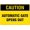 Warning Sign 4, variant on Automatic Gate Do Not Force Open Sign 12 x 8 Inches - Grade Reflective Rust-Free Aluminum, Weather/Waterproof, Easy to Mount, Indoor Outdoor Home, Yard, Gate Safety