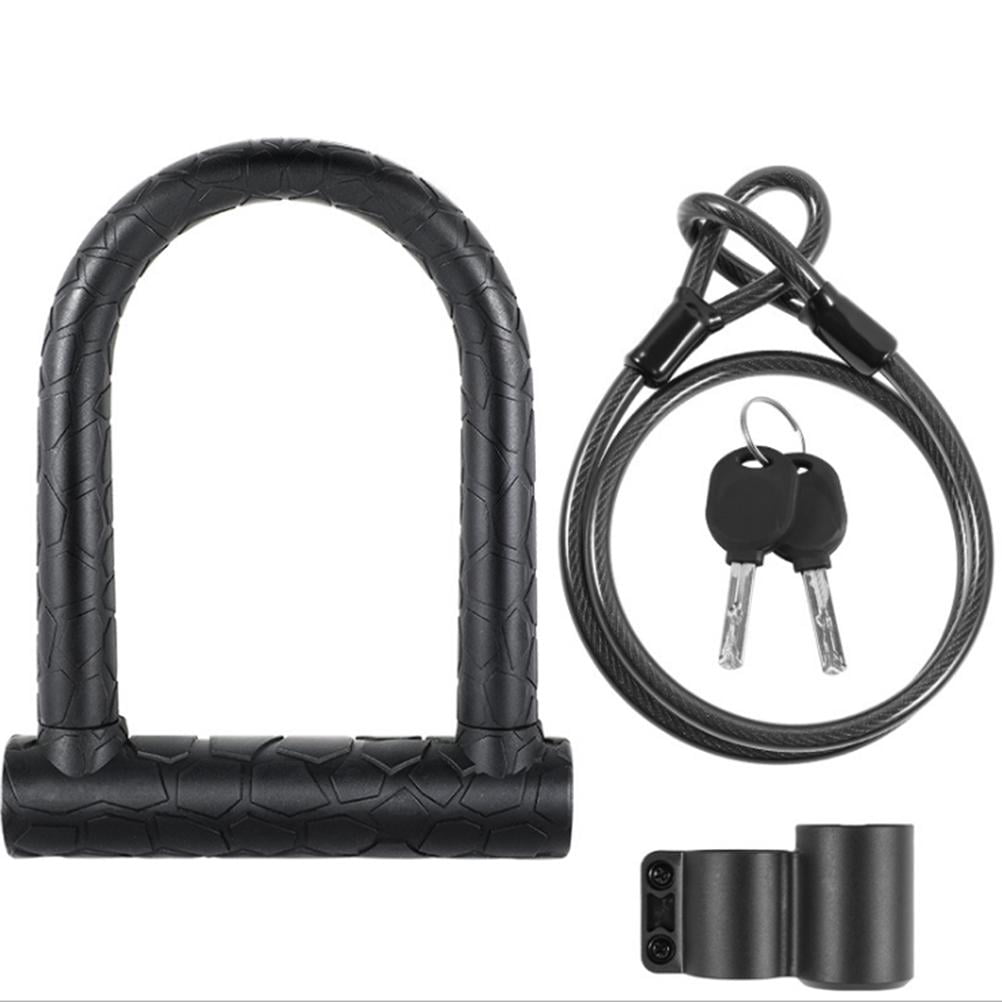 Bicycle U Lock Heavy Duty Combination Bike U Lock Shackle with Security