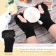 thumbnail image 4 of Jumpingount Guantes de invierno elegantes para mujer, guantes sin dedos de piel artesanal exquisitos de alta gama, guantes de piel sintética para guantes y mitones, 4 of 6